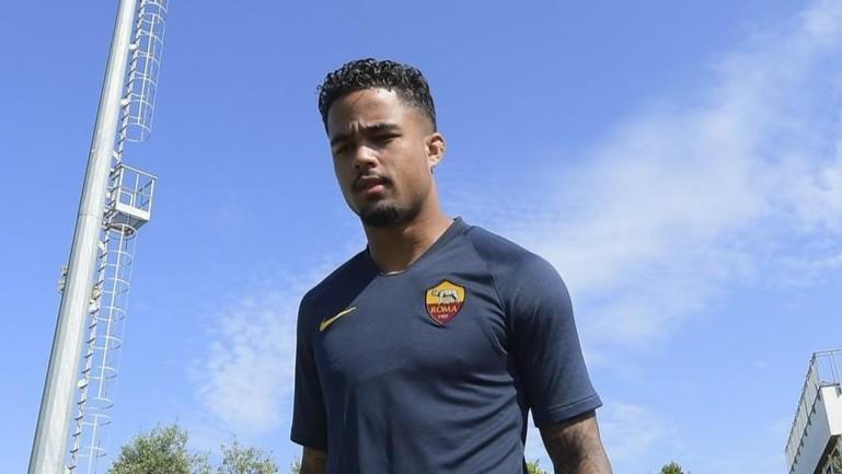 Kluivert a Trigoria, di LaPresse