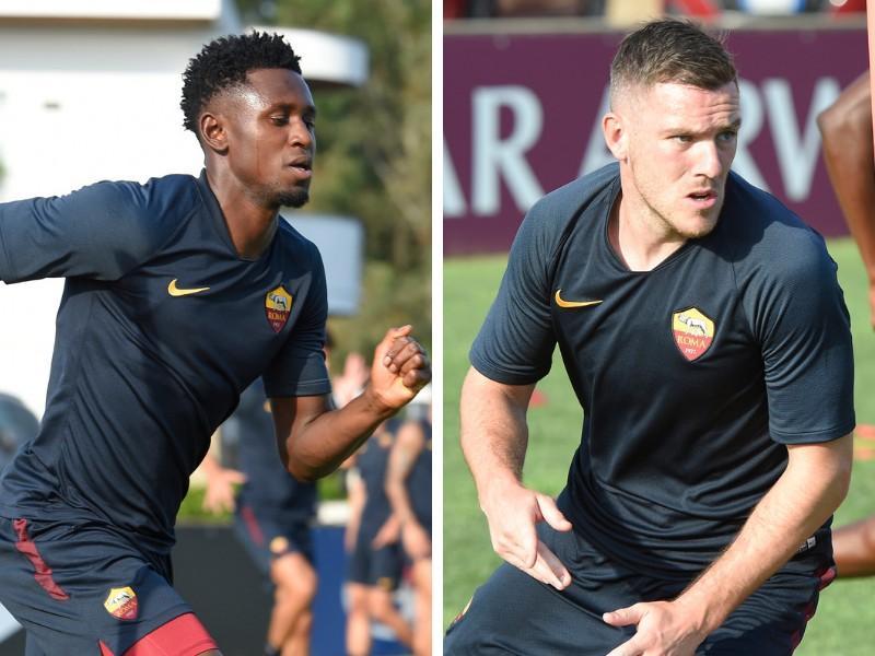 Amadou Diawara e Jordan Veretout, di LaPresse