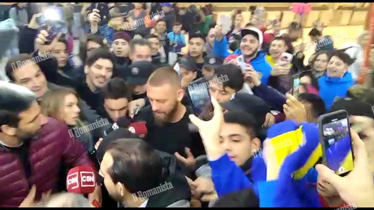 L'arrivo di Daniele De Rossi a Buenos Aires