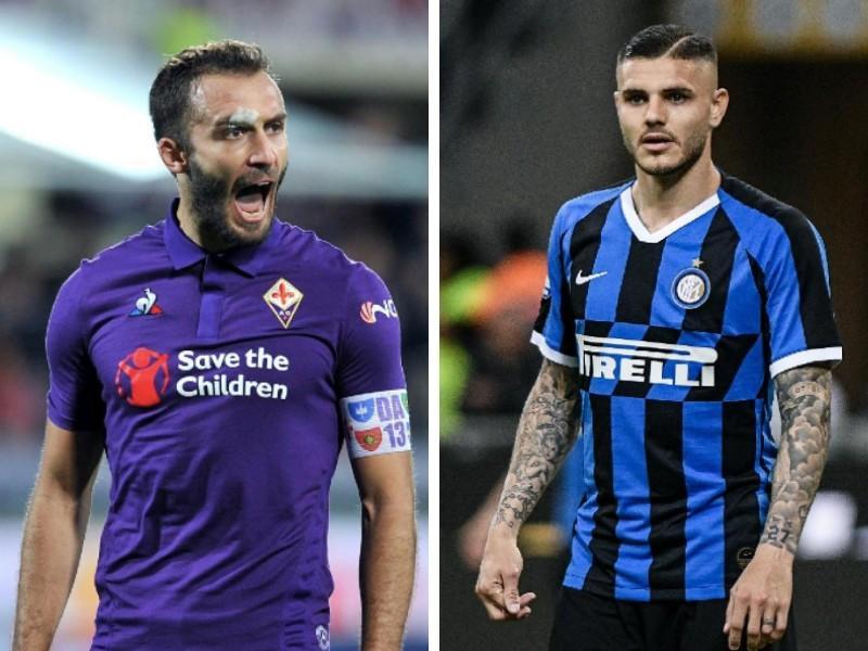 German Pezzella e Mauro Icardi, di LaPresse