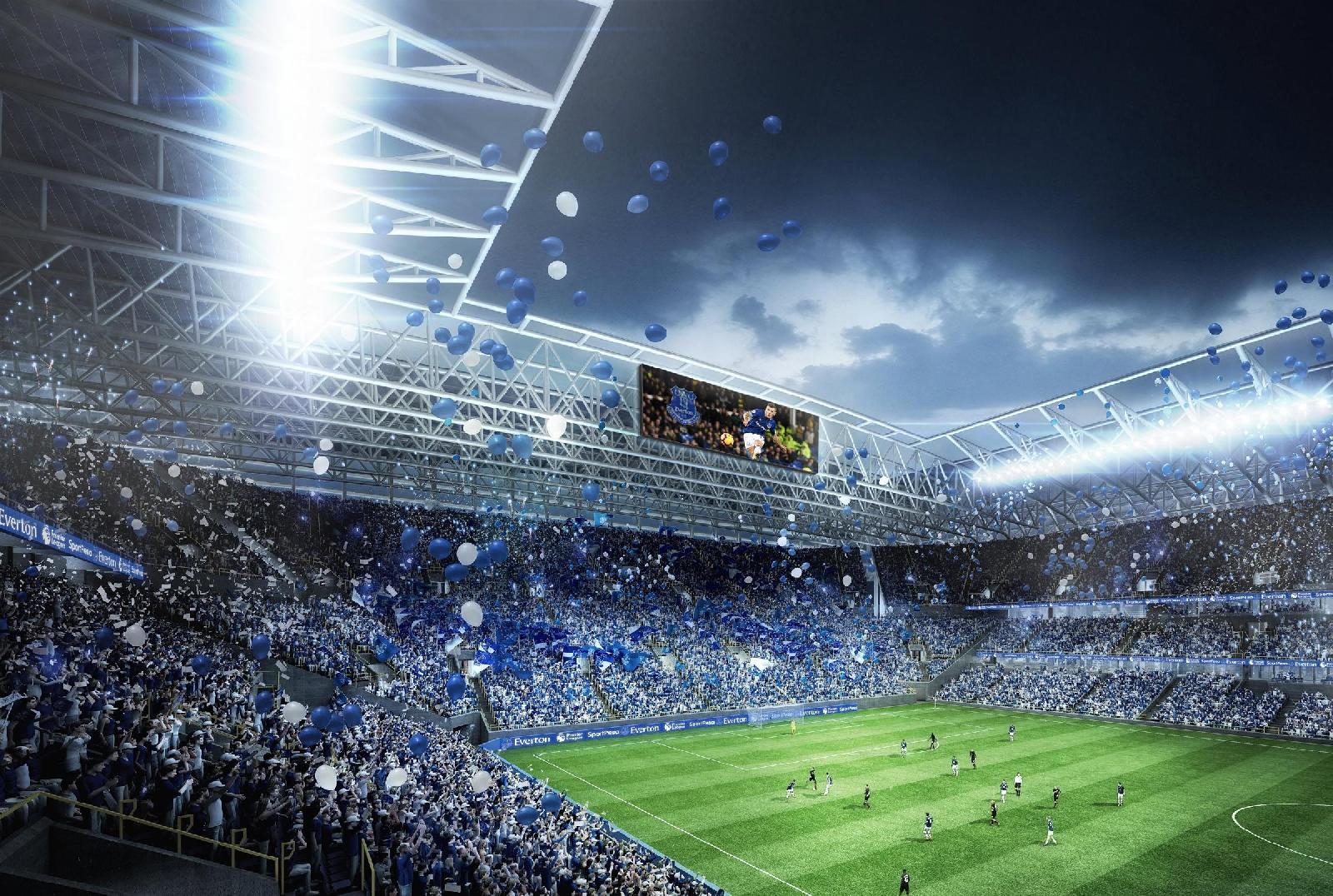 Le foto del nuovo stadio dell\'Everton (@Everton)