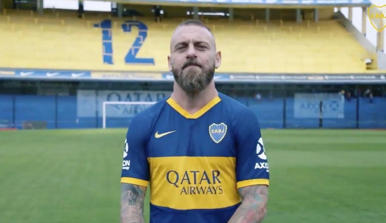 Daniele De Rossi con la maglia del Boca