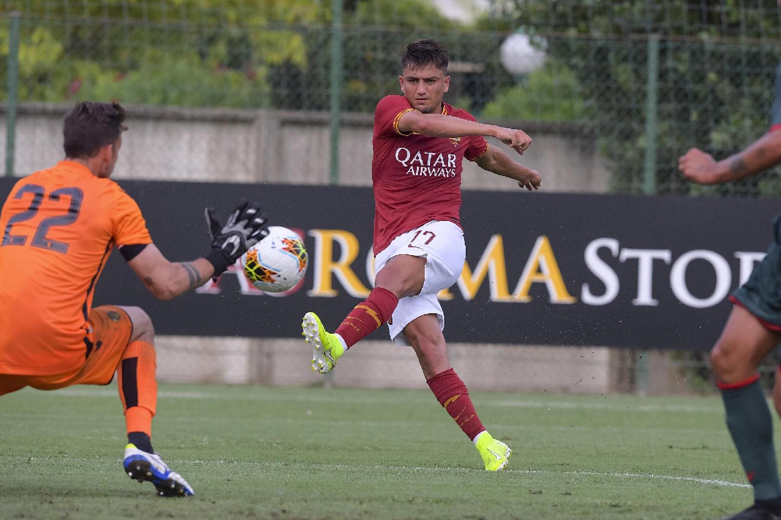 Ünder segna il gol del pari, di LaPresse