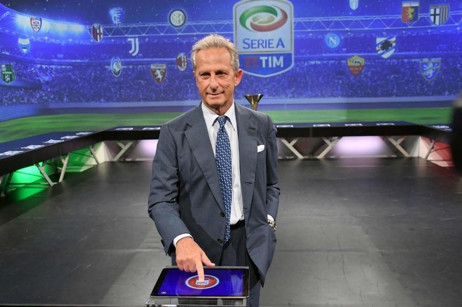 Gaetano Miccichè, presidente della Serie A, di LaPresse