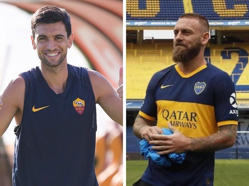 Javier Pastore e Daniele De Rossi, di LaPresse