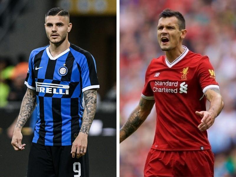 Mauro Icardi e Dejan Lovren