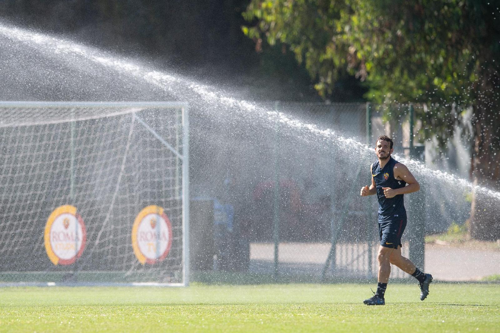 La corsa di Florenzi, di LaPresse