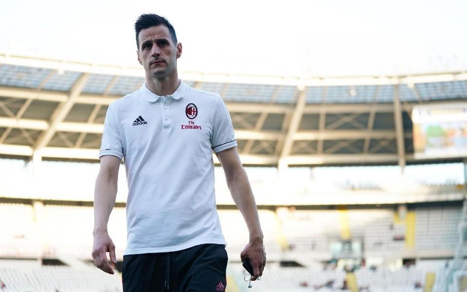 Nikola Kalinic ai tempi del Milan, di LaPresse