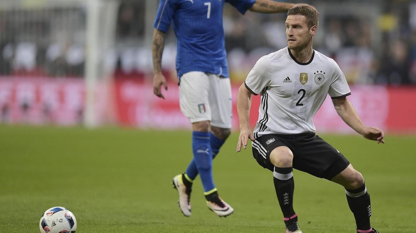 Mustafi con la maglia della Germania, di LaPresse