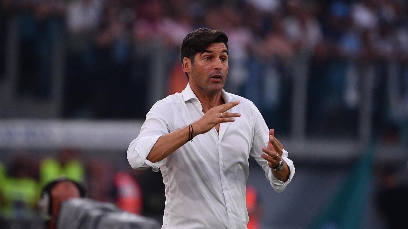 Paulo Fonseca ha scelto i due esclusi dall'Europa League, di LaPresse