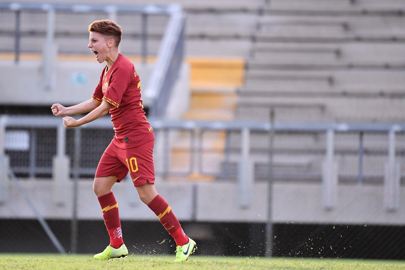 Manuela Giugliano, alla sua prima stagione con la maglia della Roma Femminile, di LaPresse