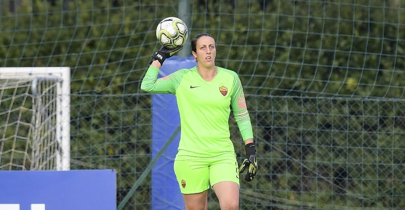 Rosalia Pipitone portiere della Roma Femminile