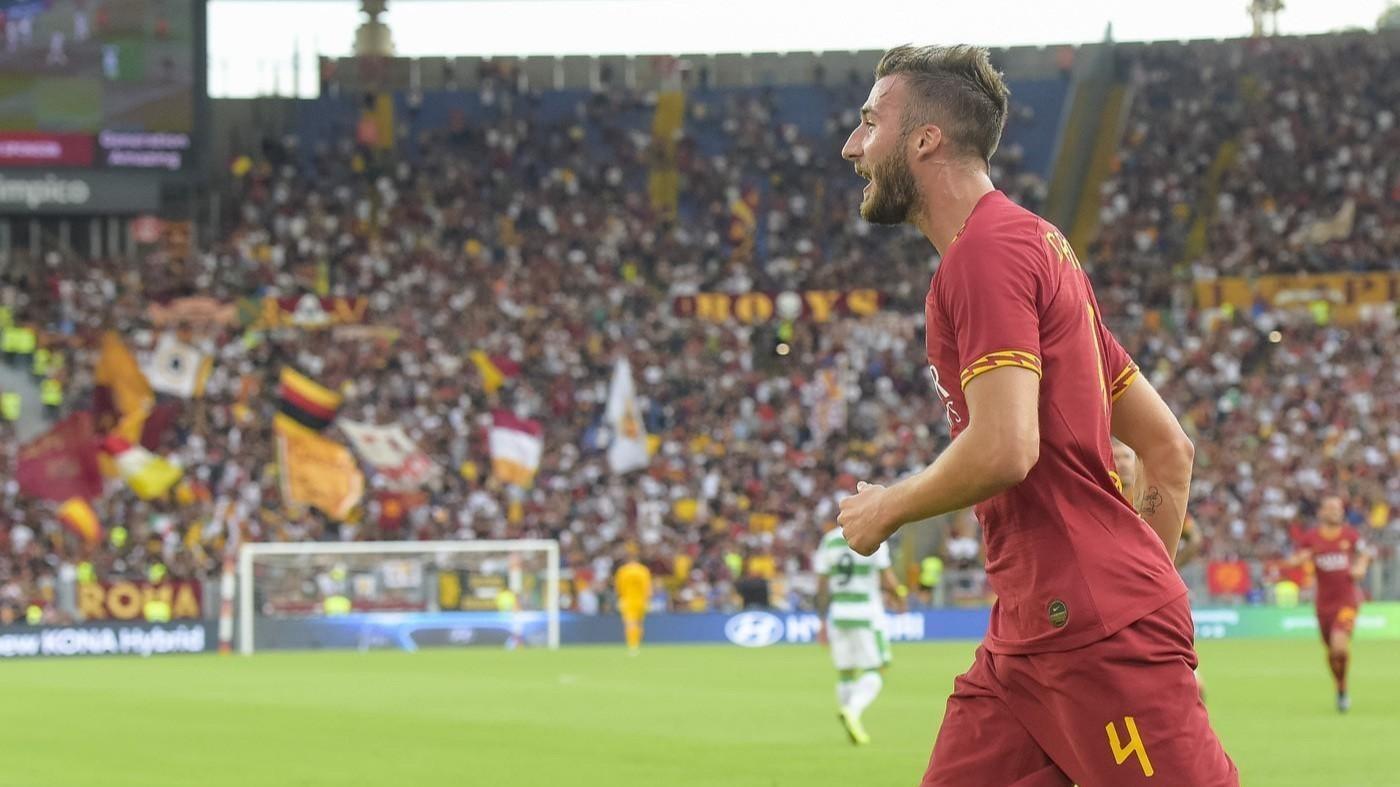 Bryan Cristante è il primatista della Roma, di LaPresse