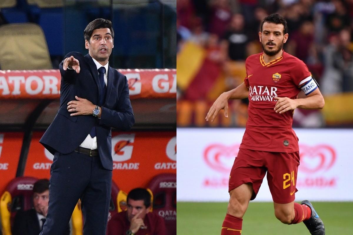 Paulo Fonseca e Alessandro Florenzi, di LaPresse