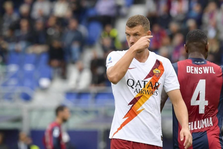 Dzeko ha deciso la partita con un gol all'ultimo secondo, di LaPresse