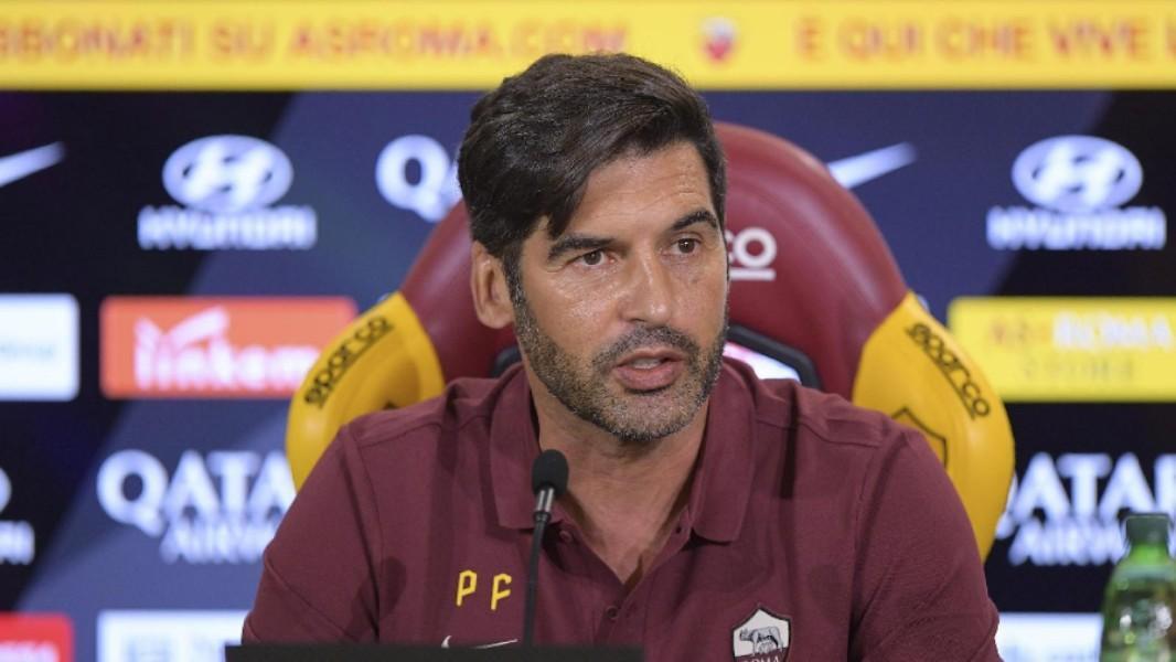 Paulo Fonseca in conferenza stampa