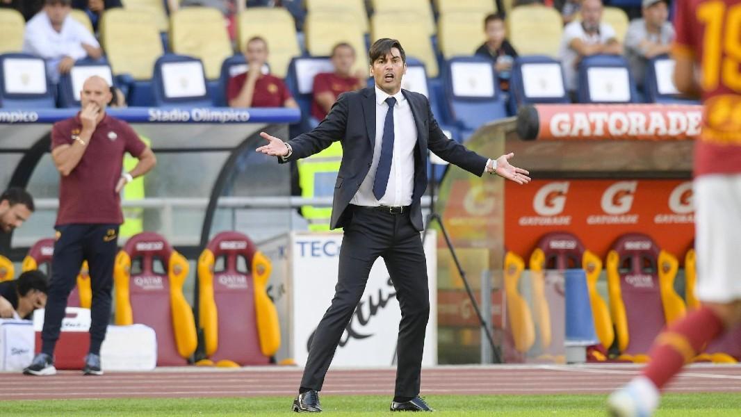 Paulo Fonseca durante Roma-Cagliari