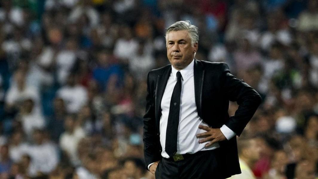 Carlo Ancelotti salterà Roma-Napoli per squalifica