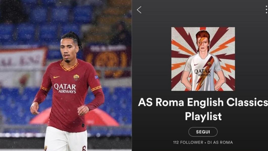 Il nome della playlist creata dalla Roma per celebrare il gol di Smalling