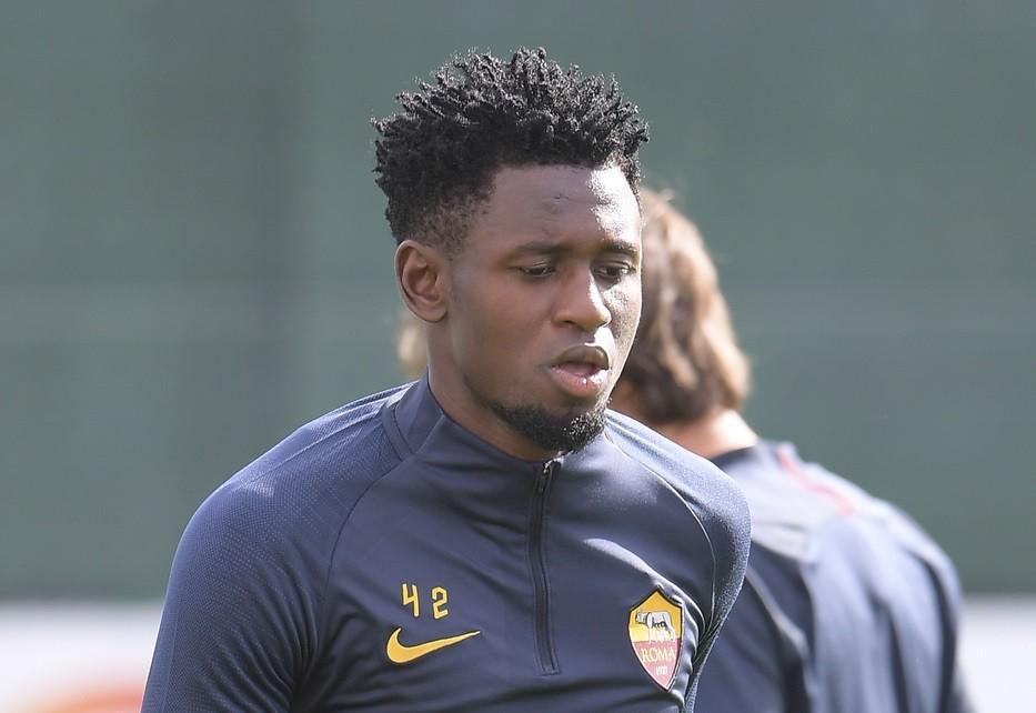 Diawara ieri in allenamento, di LaPresse