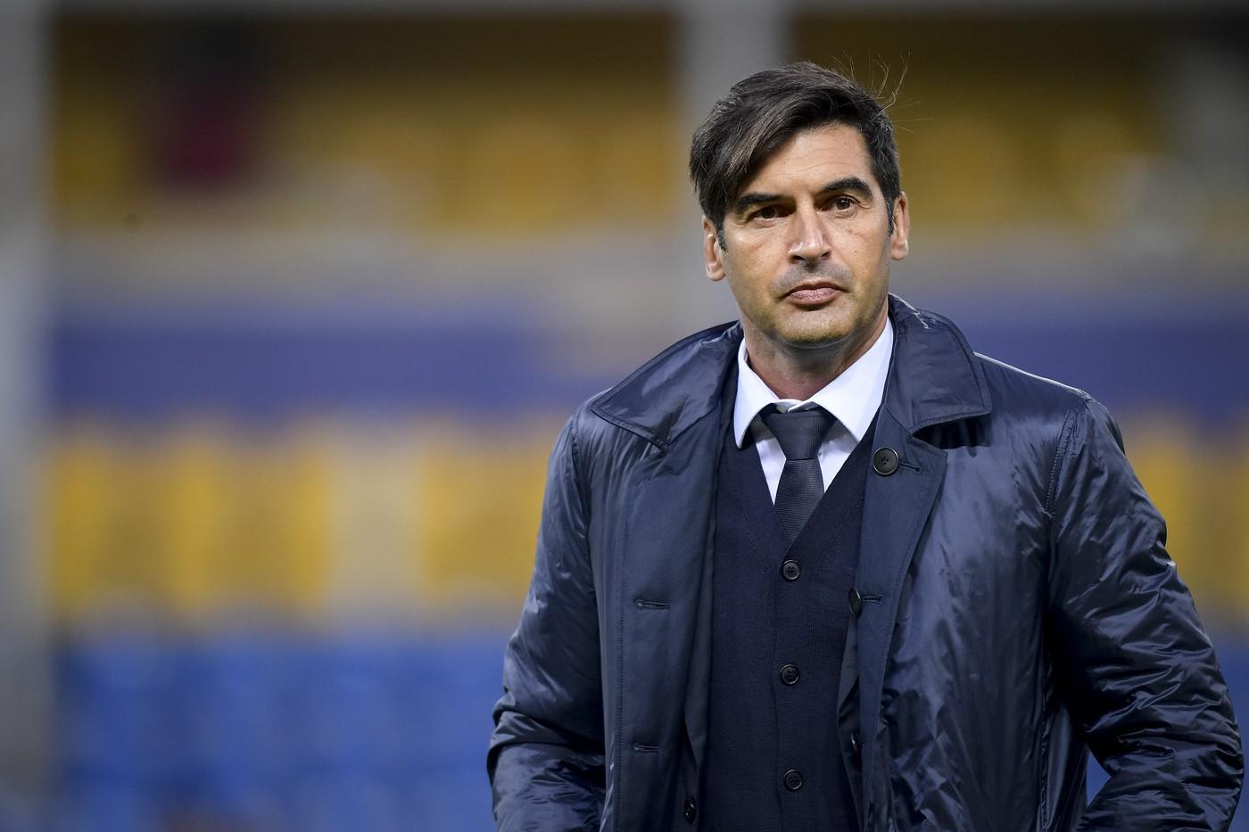 Paulo Fonseca prima di Parma-Roma, di LaPresse