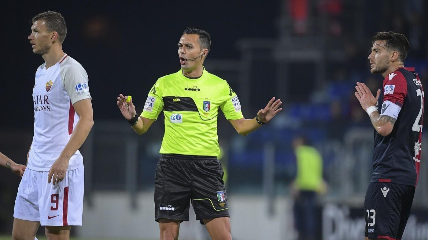 Marco Di Bello arbitrerà Roma-Brescia, di LaPresse