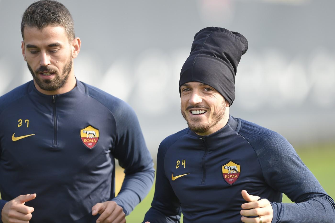 Spinazzola e Florenzi, di LaPresse