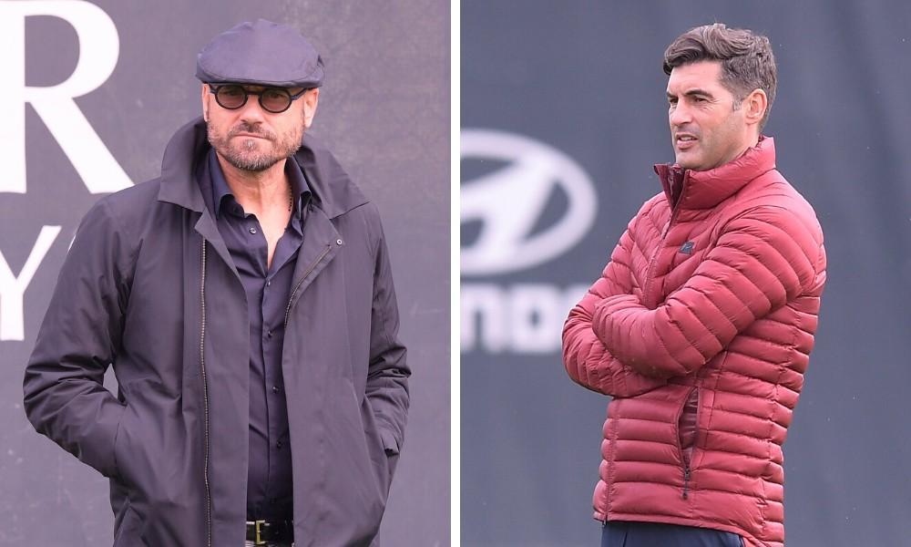 Gianluca Petrachi e Paulo Fonseca, di LaPresse