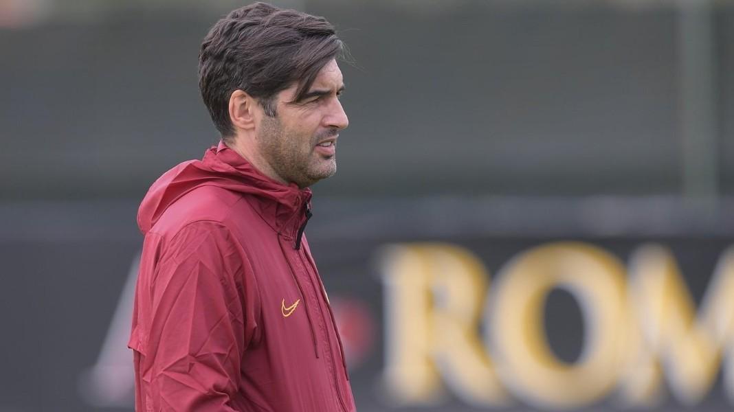 Paulo Fonseca in allenamento, di LaPresse