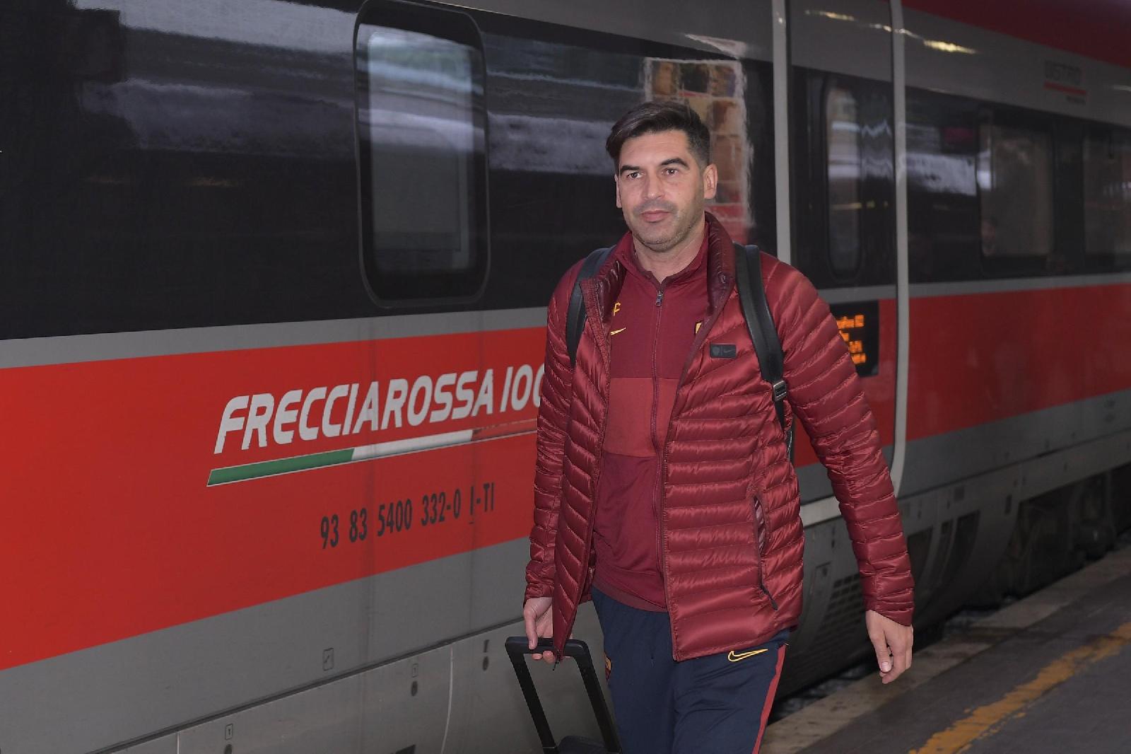 Paulo Fonseca a Termini, di LaPresse