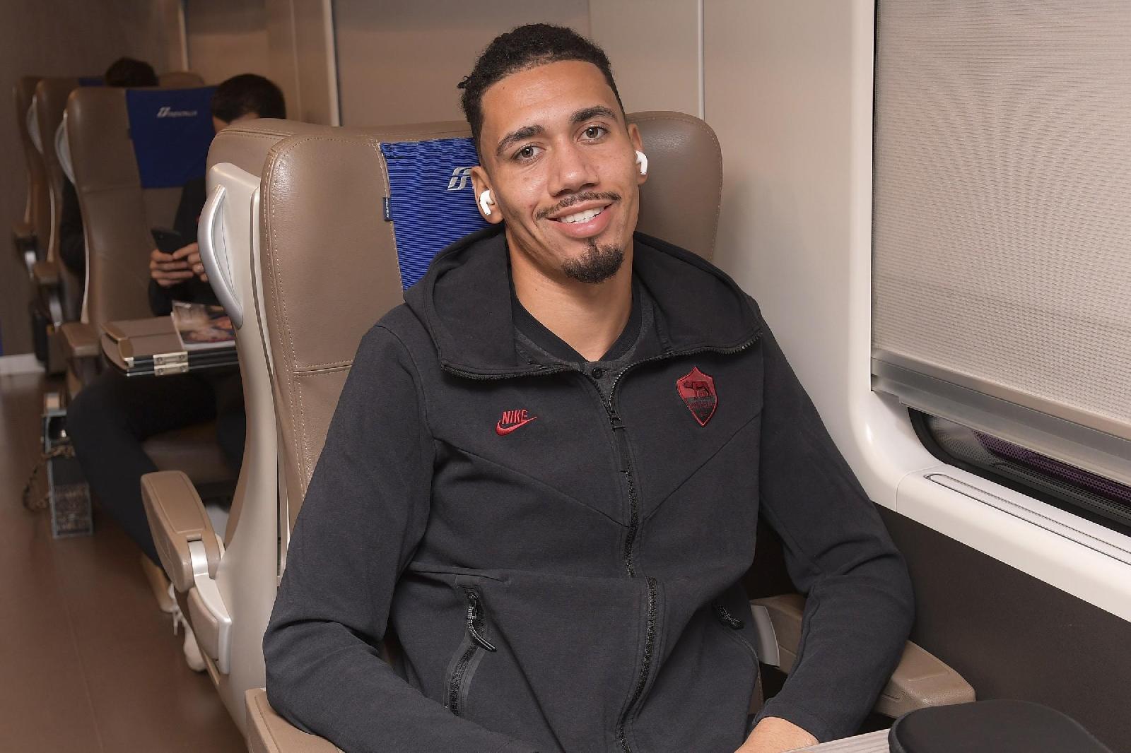 Il sorriso di Smalling, di LaPresse