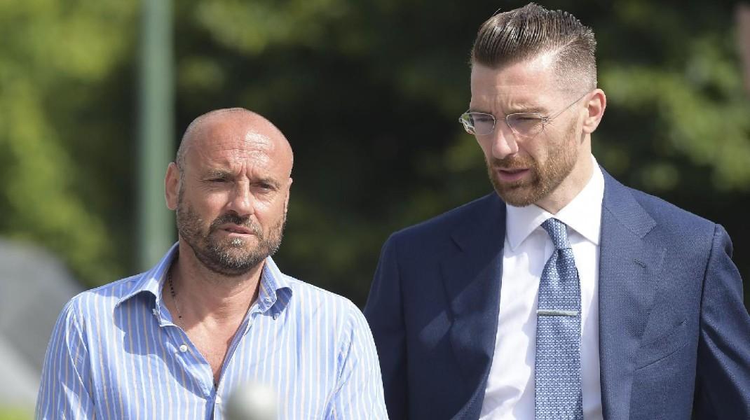 Gianluca Petrachi e Morgan De Sanctis, di LaPresse