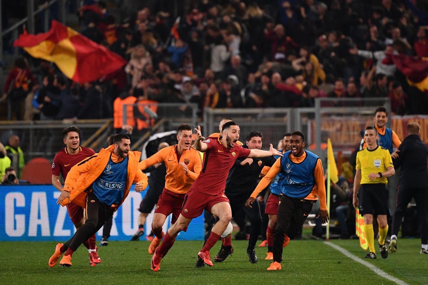 8 - Manolas: perno della difesa giallorossa per cinque stagioni, con il gol al Barcellona nei quarti di finale di Champions League il centrale greco è entrato per sempre nella storia della Roma, di LaPresse