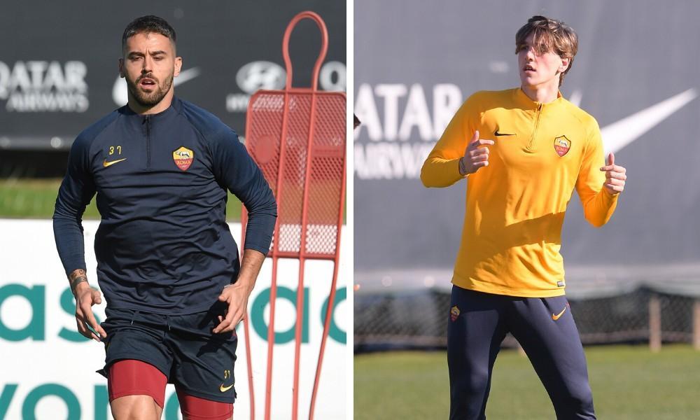 Leonardo Spinazzola e Nicolò Zaniolo, di LaPresse