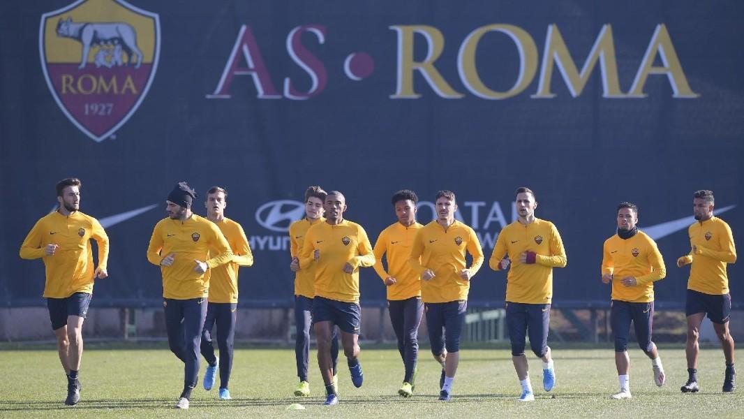 La Roma a Trigoria