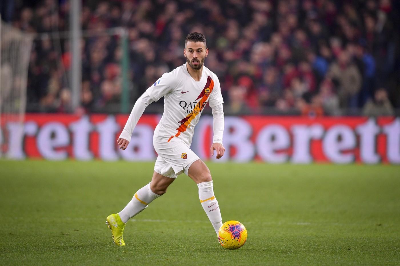 Leonardo Spinazzola durante Genoa-Roma, di LaPresse