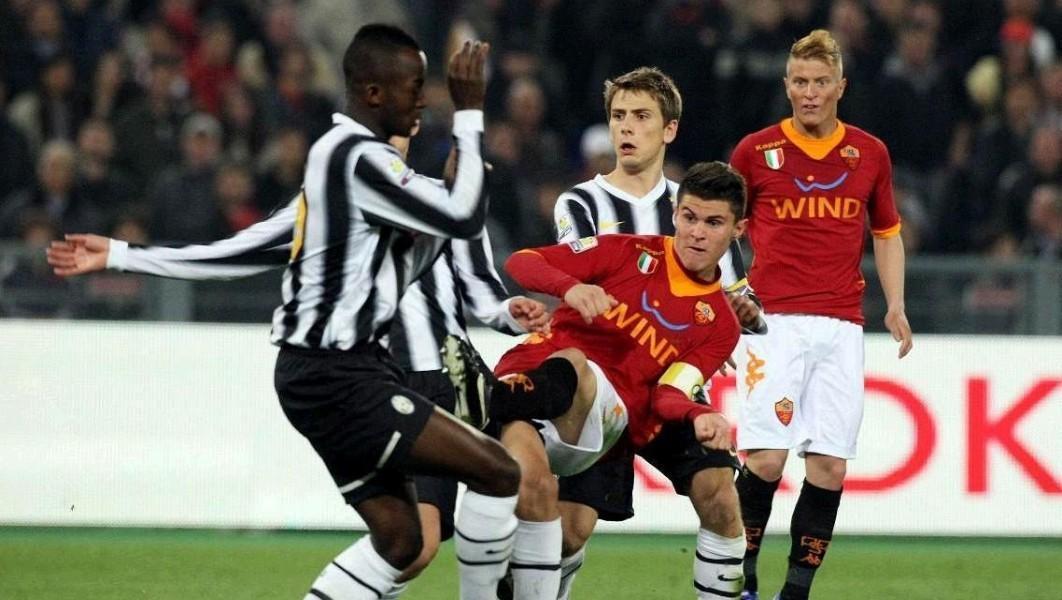 Federico Viaviani durante Juventus-Roma