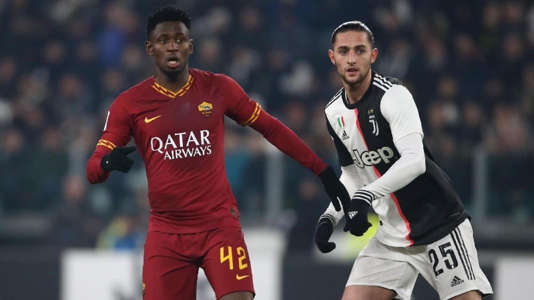 Diawara in campo contro la Juventus, di Mancini