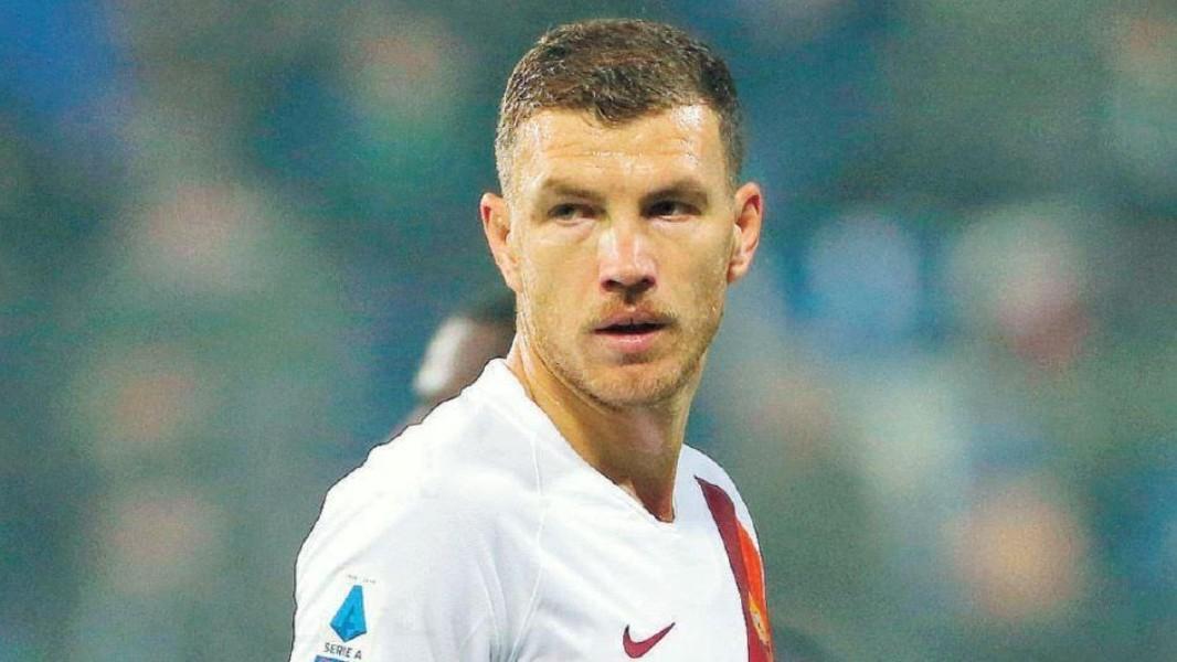 Edin Dzeko, a Roma dal 2015, di Mancini