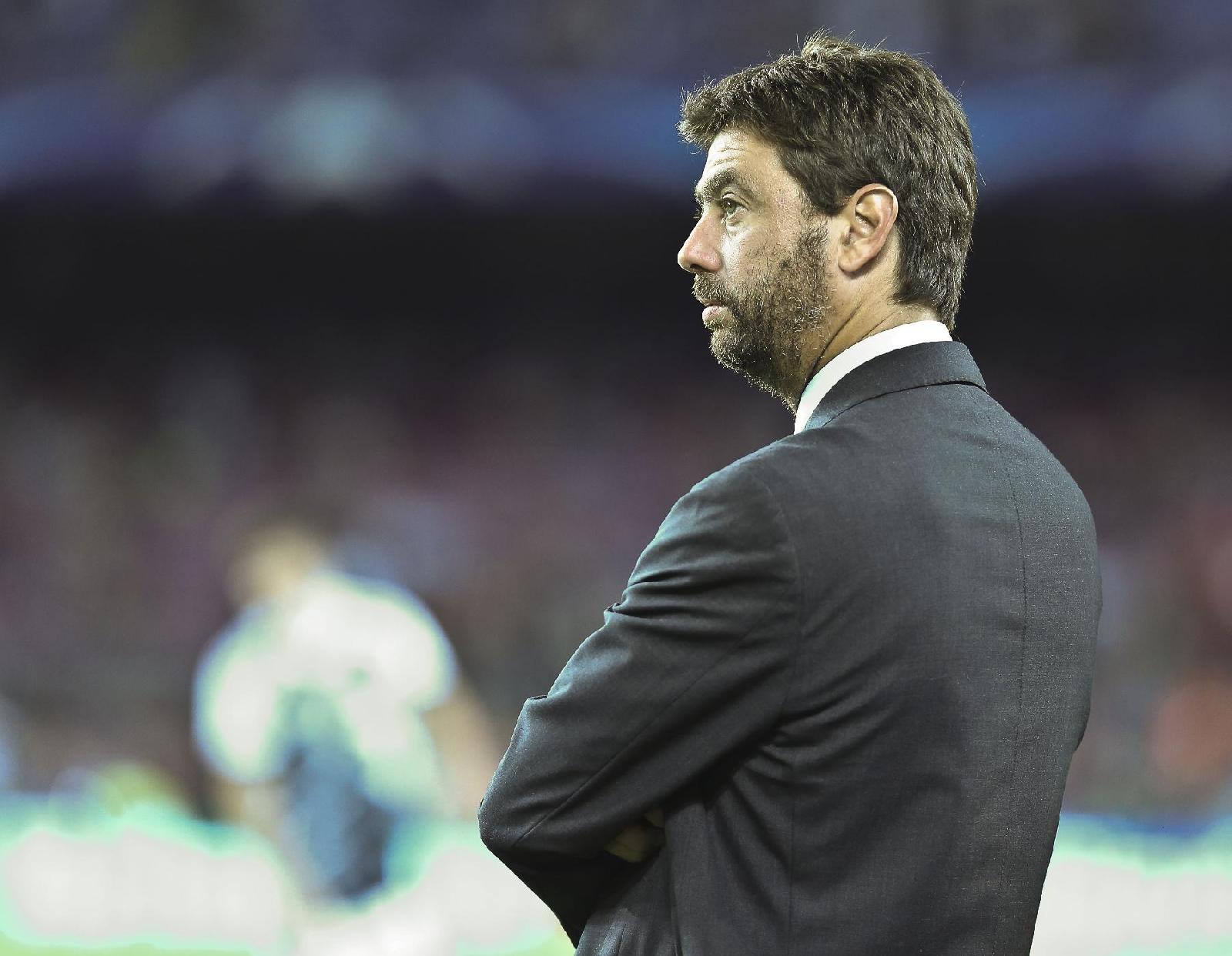 Il presidente bianconero Andrea Agnelli