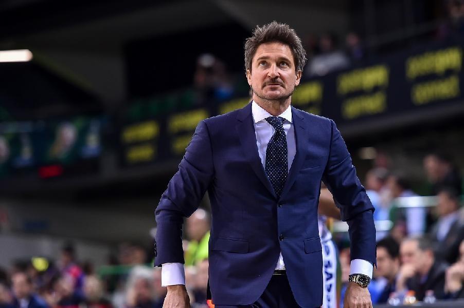 Il coach della Dinamo Sassari Gianmarco Pozzecco