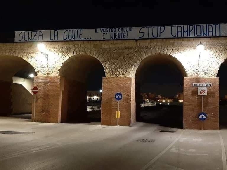 Striscione Ultras Siracusa