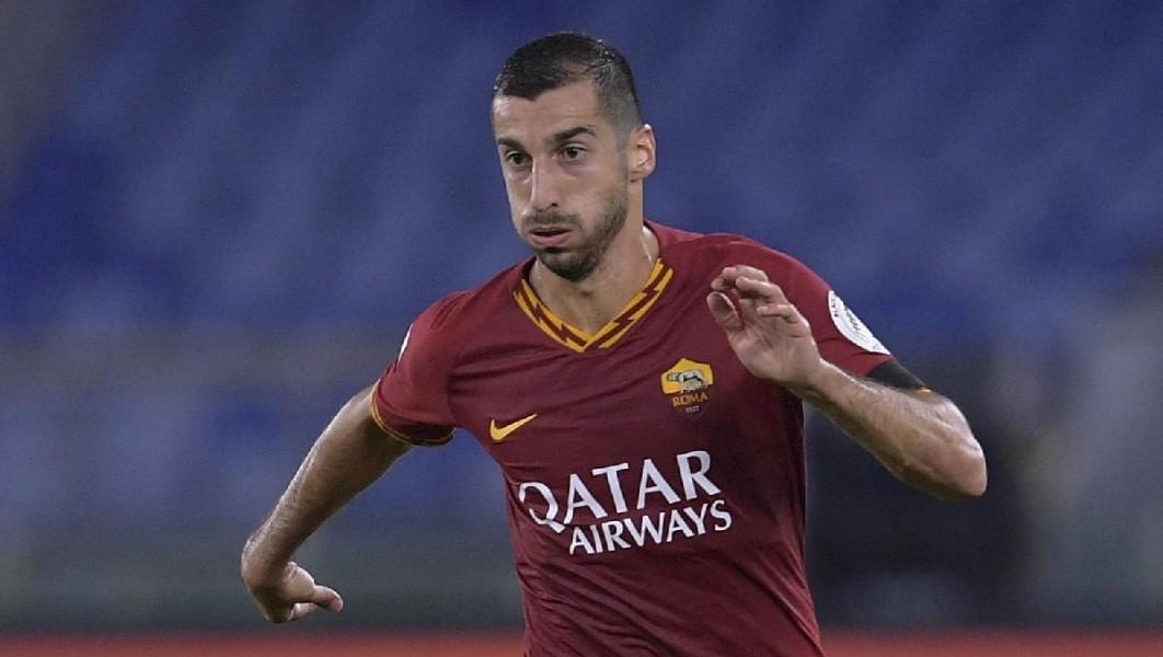 Mkhitaryan durante Roma-Sampdoria, di LaPresse