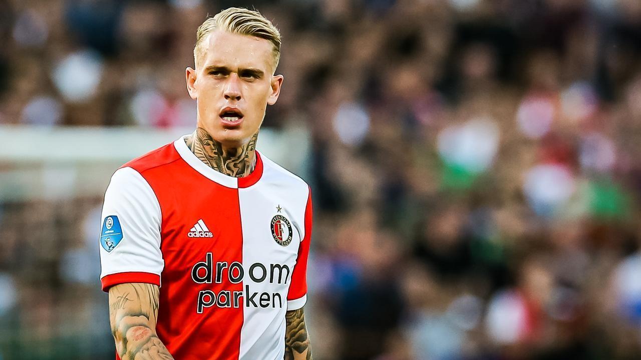 karsdorp in maglia Feyenoord, di LaPresse