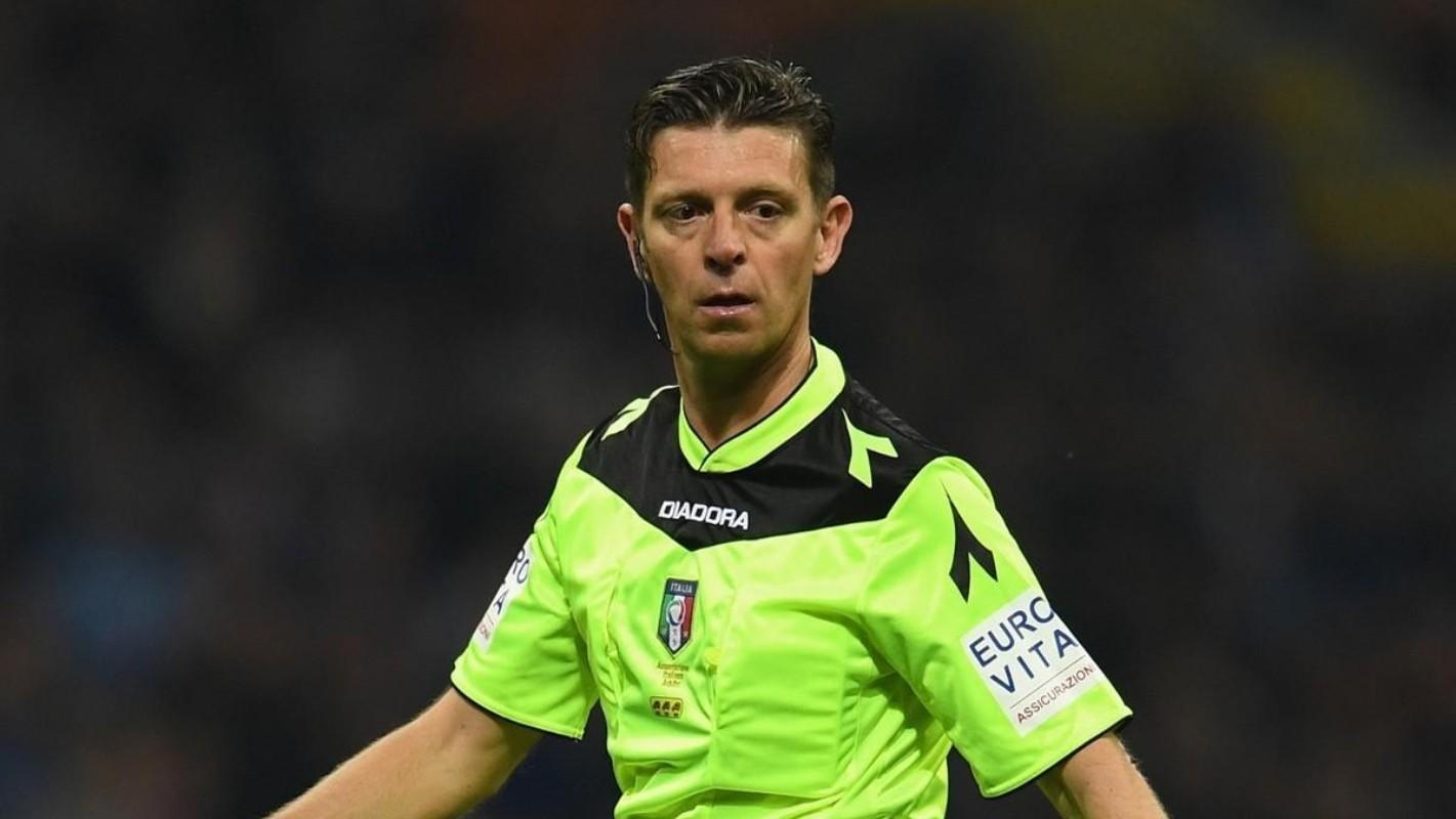 l'arbitro Gianluca Rocchi