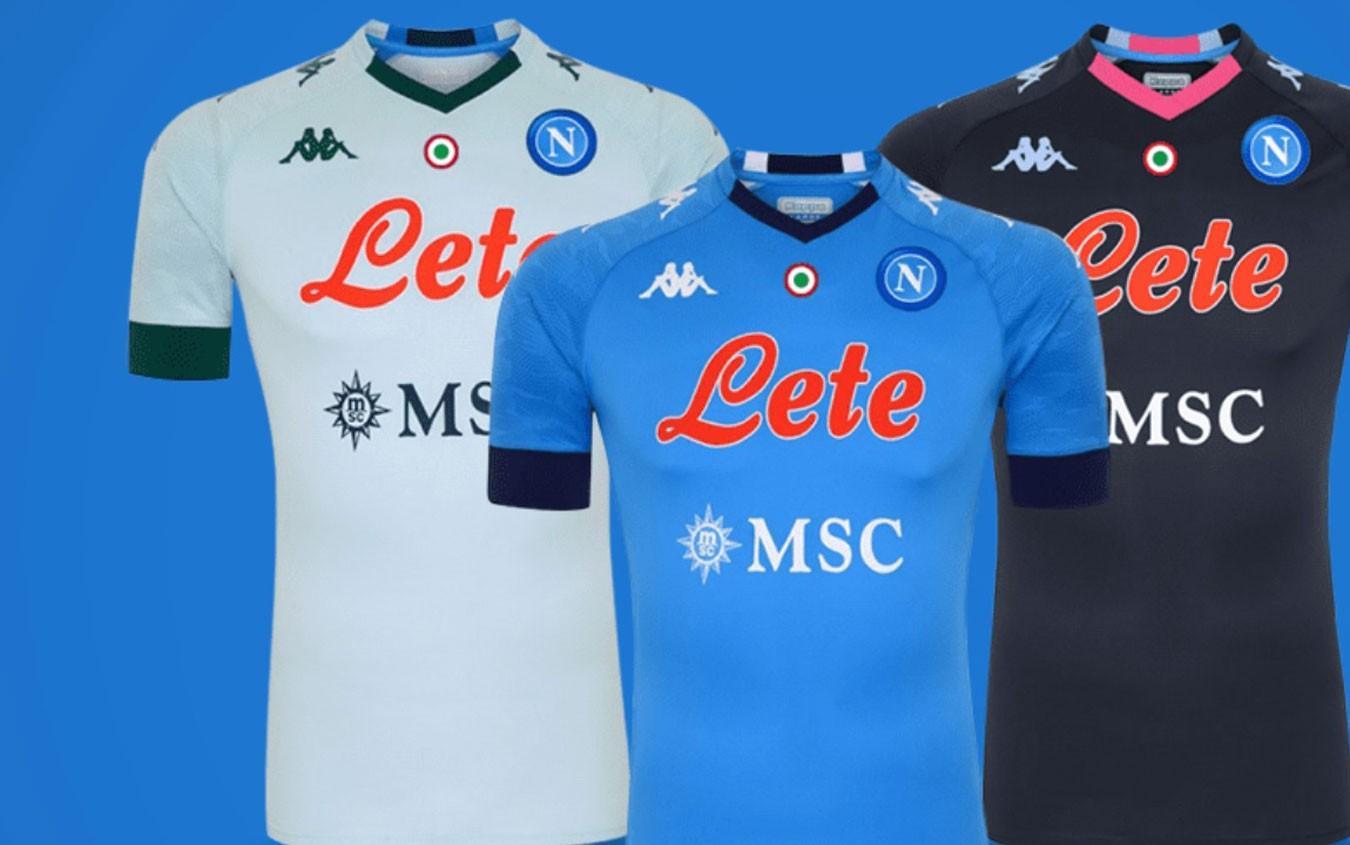 Le maglie del Napoli 2020-21