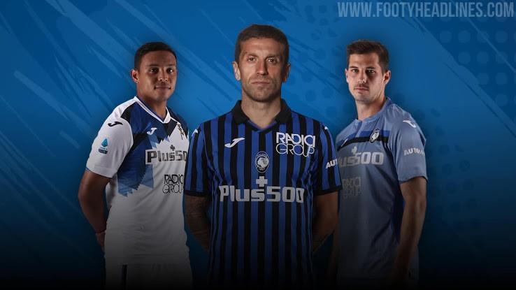 Le maglie dell\'Atalanta 2020-21