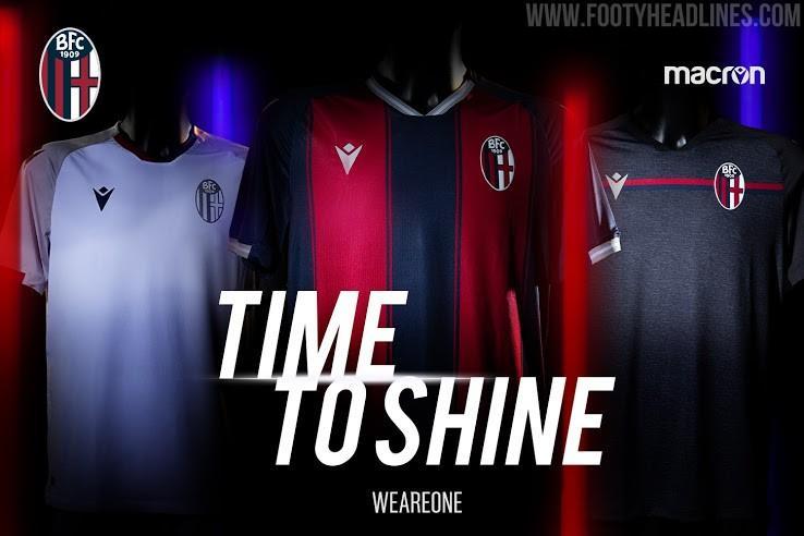 Le maglie del Bologna 2020-21