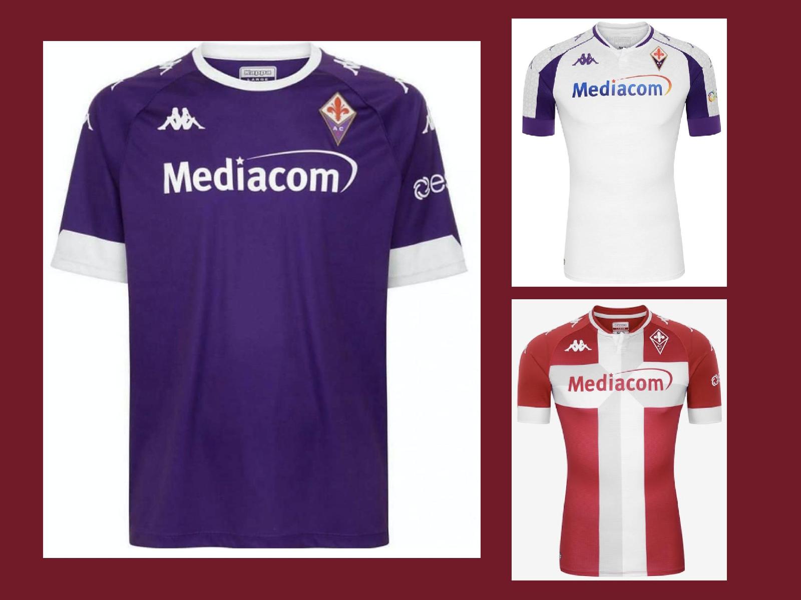 Le maglie della Fiorentina 2020-21