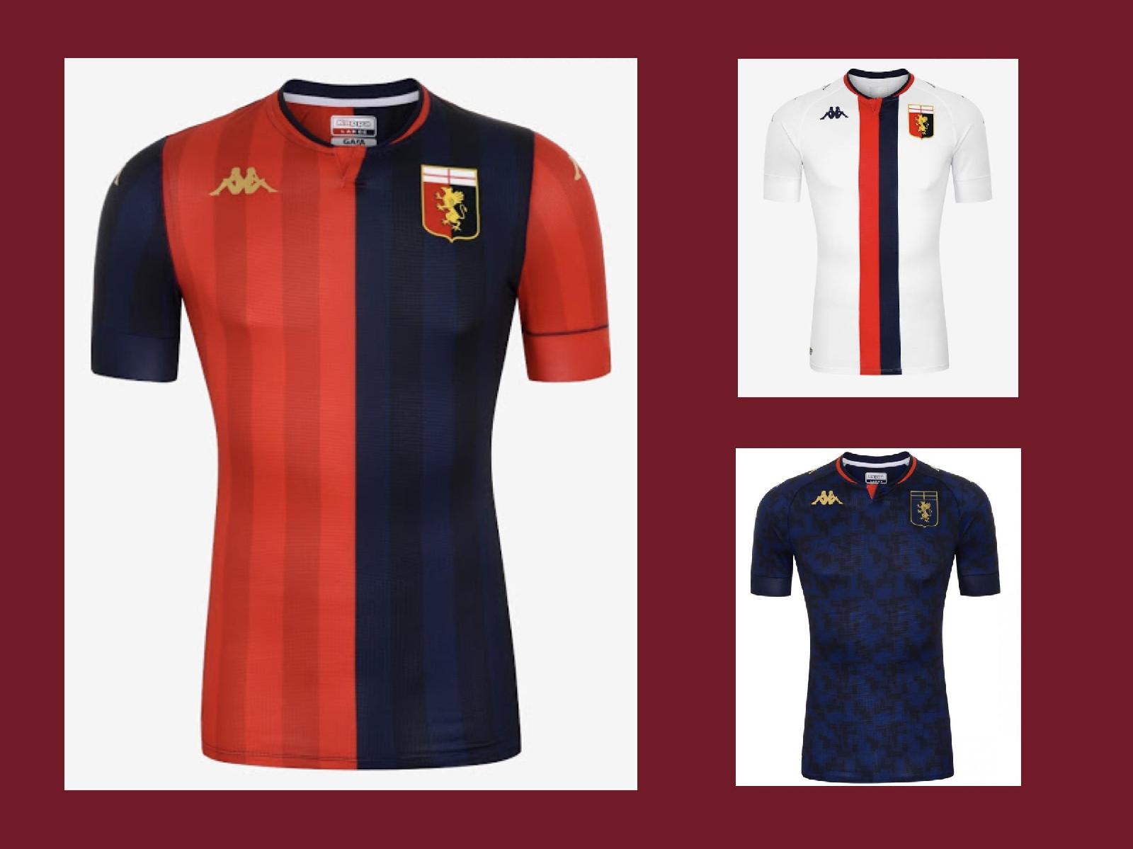 Le maglie del Genoa 2020-21